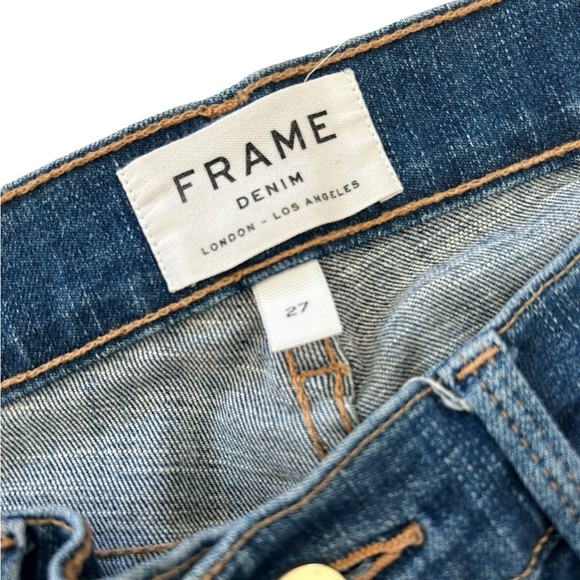 Frame Denim Le Skinny de Jeanne Crop Jeans - Picture 4 of 6